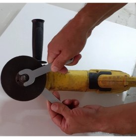 Resim Taşlama Makinesi Için 3'lü Germe Somunu ve Vida Takımı Seti M14 