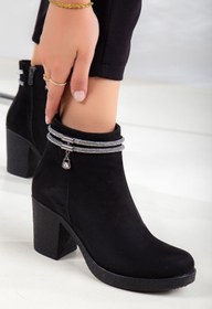 Resim Daxtors D588 Kadın Ortopedik Taşlı Bot Bootie 