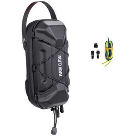 Resim Pazly Yağmur Geçirmez Hızlı Çıkarılabilir Sert Kabuklu Bisiklet Gidon Çantası Siyah Siyah 