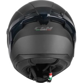 Resim Cgm 330A Rıot Sport Kapalı Kask Spoyler Siyah -S 