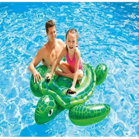 Resim Kaplumbağa Binici 191x170 Cm İntex - 57555 Çok Renkli 