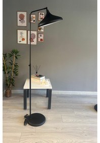 Resim Siyah Lambader Düz Hareketli Başlık Modern Dekoratif Metal Oturma Odası Çalışma Odası 6966bd Siyah 