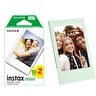 Resim Fujifilm Instax Mini 12 Makine Uyumlu 20'li Film ve Yeşil Fotoğraf Çerçevesi 