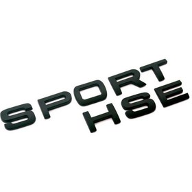 Resim Range Rover Sport Arka Yazı Sport Hse Model Siyah Renk 