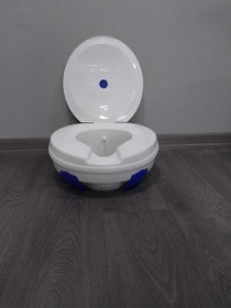 Resim Medikaltec Kapaklı Lüx Klozet Yükselticisi 11 Cm 