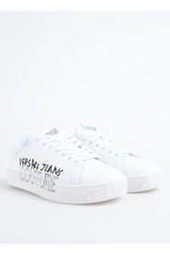 Resim VERSACE JEANS COUTURE Beyaz Erkek Sneaker FONDO COURT 88 DIS. SKC 