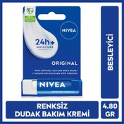 Resim Nivea Original Care Dudak Bakım Kremi 4,8 gr 