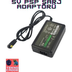 Resim Beboncool Psp 1000-2000-3000-1000E Uyumlu 5V Şarj Adaptörü 