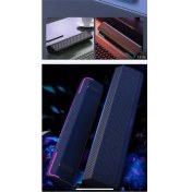 Resim Philips SPA5308 Usb+3.5mm+Bluetooth Şarjlı Rgb Işıklı Soundbar Hoparlör 