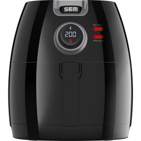 Resim SEM Fritöz Smart Aircook Dijital 5 Litre 301 