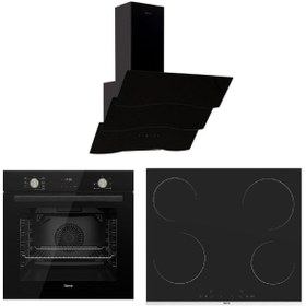 Resim Ferre VİTRO SERİSİ MEGA ANKASTRE SET (QMS63CS/MS261/D023) 