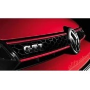 Resim Vw golf 6 mk6 gti ön panjur ızgara kırmızı şeritli 2009+ 