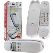 Resim DEXTEL Dex-023cıd Duvar Tipi Kablolu Ekranlı Telefon (siyah * Beyaz) 