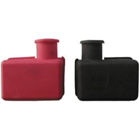 Resim Akü Kutup Başı Koruma Lastiği + - Muhafaza Başlığı Kapağı 