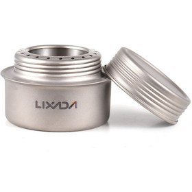 Resim Lixada-sırt Çantasıyla Soba Hafif Ti Alkol-gümüş Gümüş 