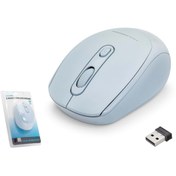 Resim HADRON Hdx3406m Wireless Mouse 800/1600Dpi Açık Mavi 