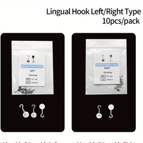 Resim 1 Paket 10 Adet Dil Arası saç tokası Sol/SAĞ Tip Ağız Bakımı - Aralıklı Diş Temizliği, Diş Eti Bakımı ve Floss İpuçları ile Nazik Ağız Bakımı, Ağız Diş Hijyeni Ürünleri, Kolay Kullanım Tasarımı, Dayanıklı Ambalaj 