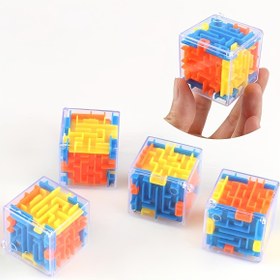 Resim 10 Adet Renkli 3D Labirent Bulmaca Oyuncakları, Yuvarlanan Top ile - Gençler İçin Rahatlatıcı & Beyin Teaser'lar, Doğum Günü Partisi Hediyeleri, Sınıf Ödülleri & Yaratıcı Hediyeler İçin İdeal, Küçük Oyuncaklar 