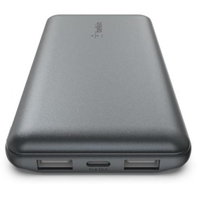 Resim Belkin 10K Powerbank 15W USB A-C -Gri 
