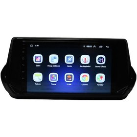 Resim Peugeot 2008 2020-2022 9 inç 6-128 GB PRO Android Carplay Multimedya 