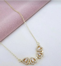 Resim ganispe "Kadınıma" Yonca Çelik Kolye Sevgi Mesaj Kartı ve Diamond Kutu 