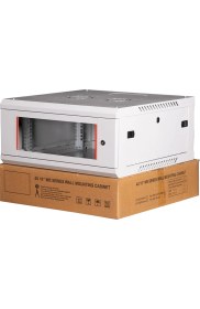 Resim Lande 4u 19" Duvar Tipi Rack Kabinet – Genişlik: 600 mm | Derinlik: 600 mm – Açık Gri (Demonte) 