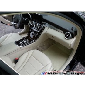 Resim Mercedes C200 C200D C180 3D Havuzlu Paspas. W205 C Bej Renk. 2015 