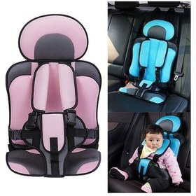 Resim Ankatek Sones Araba Taşınabilir Çocuk Koltuğu, Boyut: 54 X 36 X 25cm Pembe + Gri Zh 