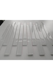 Resim MozaiKristaL Mutfak Tezgah Arası 23x248 Mm Kristal Cam Mozaik ( 1 Koli = 1 M2 Fiyatıdır ) 