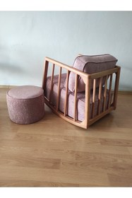 Resim NOSSO HOME Emzirme Koltuğu Tv Koltuğu Sallanan Koltuk ( Mamma Somon ) 