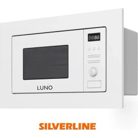 Resim Silverline Luno LM018W Ankastre Mikrodalga Fırın-Beyaz 