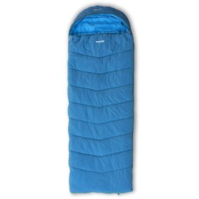 Resim Pinguin Blizzard 190 CM -17 Derece Sağ Mavi Uyku Tulumu 