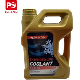 Resim Petrol Ofisi PETROL OFİSİ ANTİFRİZ COOLANT (UZUN ÖMÜRLÜ) KIRMIZI 3 LT 