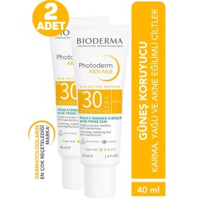 Resim Seddar Collection Bioderma Akn Mat Güneş Kremi 40 ml 2 Adet 