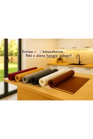 Resim Perisfer Pratik Kopar Şeffaf Beyaz 3m Yapışkanlı Çekmece Dolap Içi Düzenleyici Raf Örtüsü Kaymaz Kaydırmaz 