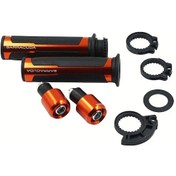 Resim Cloudstore Orange Yüksek Dayanımlı Alüminyum Alaşım Gaz Kumanda Kolu Siyah Altın Renk Ayarlanabilir Motosiklet Scooter Aksesuarları 