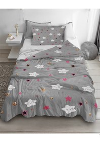 Resim Sevimli Yıldız Tek Kişilik Pike (Yastık Kılıflı) 