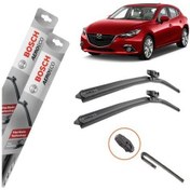 Resim Mazda 3 Sedan Muz Silecek Takımı Ön Bosch Aeroeco 2014-2017 