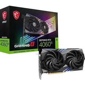 Resim MSI VGA GEFORCE RTX 4060 TI GAMING 8G RTX4060TI 8GB GDDR6 128B DX12 PCIE 4.0 X16 (3XDP 1XHDMI) 