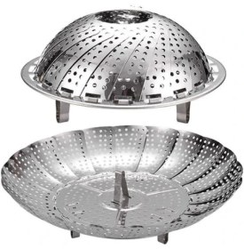 Resim Paslanmaz Çelik Buharda Pişirme Sepeti 