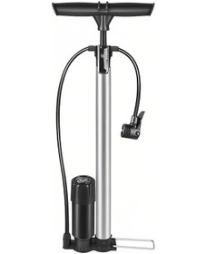 Resim Moveevo "west Bıkıng Ayakla Çalışan Bisiklet Pompası - 160 Psı, Hızlı Şişirme, Schrader & Presta Vana Uyumlu" 