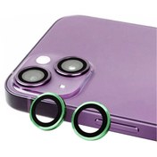 Resim Cep prime Iphone 14 Cl-07 Yüksek Çözünürlük Kamera Lens Koruyucuaçıkyeşil 