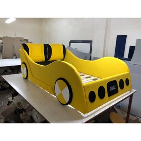 Resim Puf Bebe Montessori Serisi_yumuşacık Puf_çocuk_bebek Yatağı_arabalı Yatak 120x200 Ölçüde(yatak Dahildir 