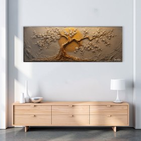 Resim Ay Ve Ağaç - 140x50 
