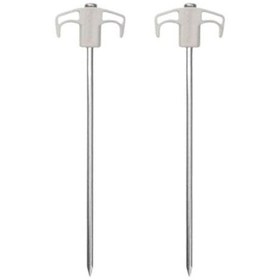 Resim Naturehike Çadır Kazığı 25 Cm Galvaniz Demir - 2 Adet - Turuncu 