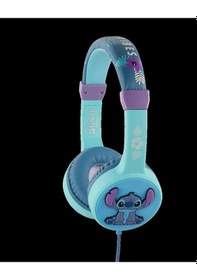Resim Kablolu Kulaklık Disney Stitch Çocuk Kulaklığı Lisanslı Dy-3053-st 