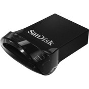 Resim Sandisk 256GB Cruzer Fit USB 2.0 Siyah USB Bellek SDCZ430-256G-G46 