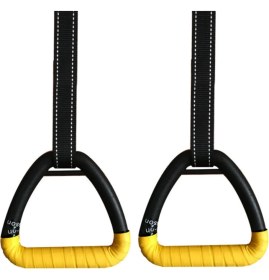 Resim Smooth12 2pcs Jimnastik Yüzük Portatif Jimnastik Yüzük Spor Salonu Omuz Gücü Ev Fitness Eğitim Ekipmanı-2m (Yurt Dışından) 