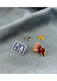 Resim Anahtar Parti Rozet Ve Bayrak Rozet Çok Renkli 