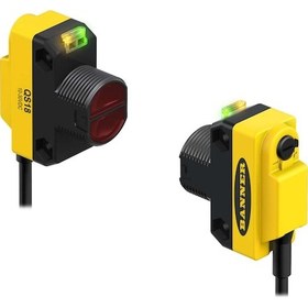 Resim Banner Karşılıklı Sensör Qs186e-qs18vp6r Fotoelektrik Sensör Takım Set 